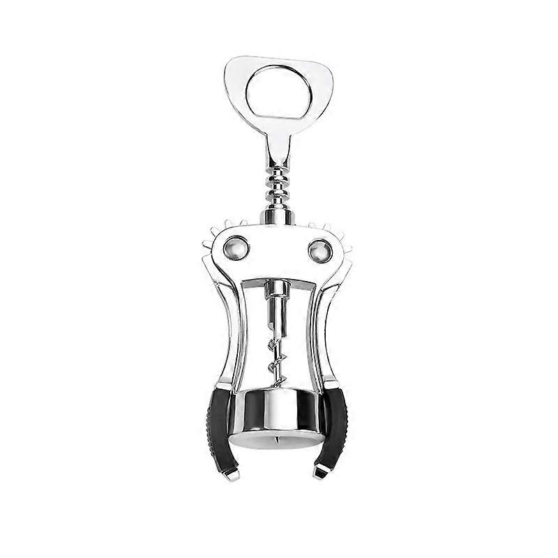 ZK-Corkscrew/Winged Corkscrew Bottle Opener Beer/Red Wine Bottle with Two Anti-Slip Bars