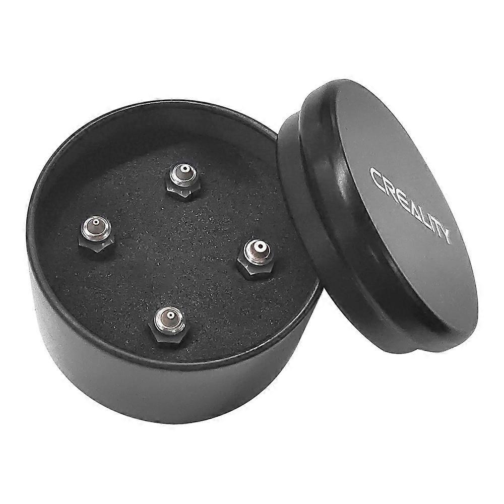 Creality K1 Max High Flow Nozzle Kit 4PCS Bimetallic Material High Heat-resistant for high-speed printing and Smooth Feeding Suitable for K1 / K1 Ma