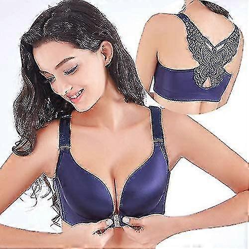 Soutien-gorge Rose Confort, Secrets Floraux Soutien-gorge Rose Confort, Fermeture Frontale Dentelle Rose Soutien-gorge Pour Femmes