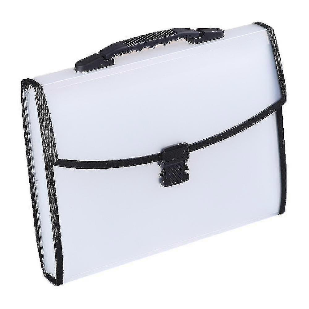 Portable Document Bag 13 Pockets Expanding File Folder/file Organizer With Expandable Cover