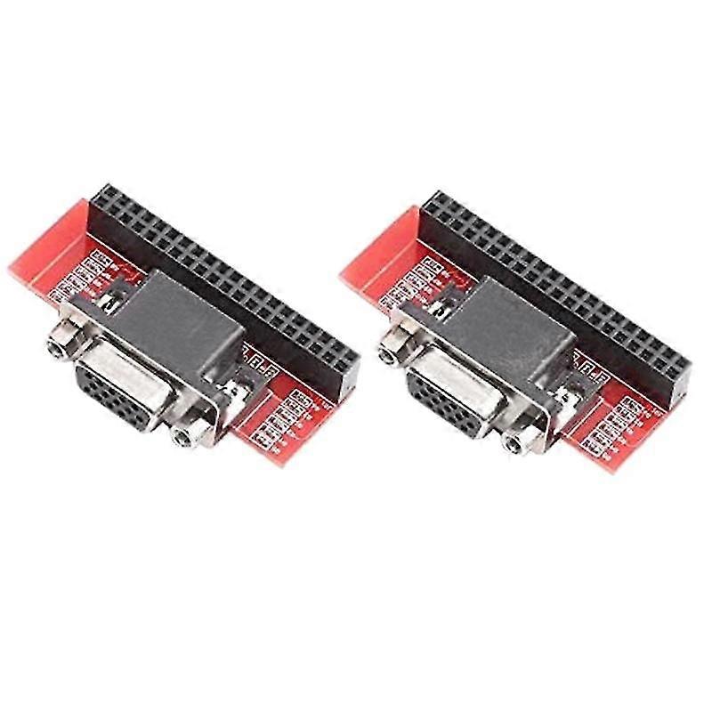 2PCS VGA666 Adapter Board DPI Dtoverlays Module Compatible with for 3B / 2B / B+ / A+