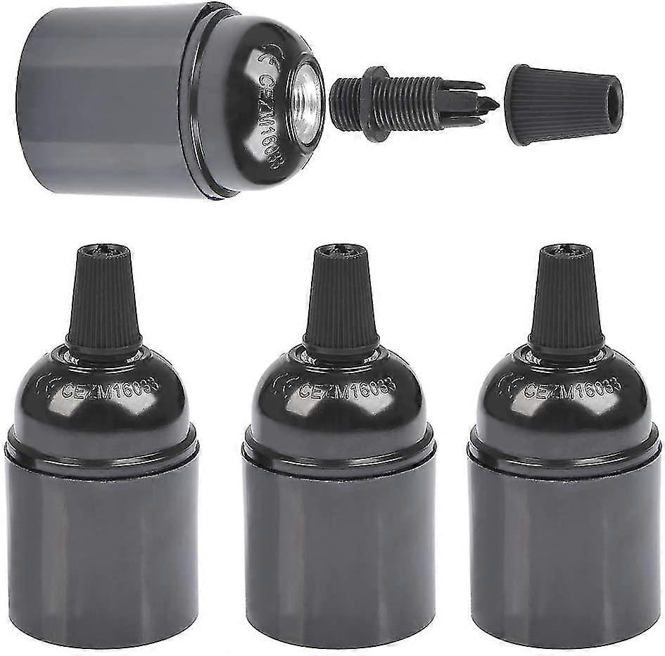 E27 Socket Vintage Bulb Socket Set 250v Electricity Pendant Light Fixture
