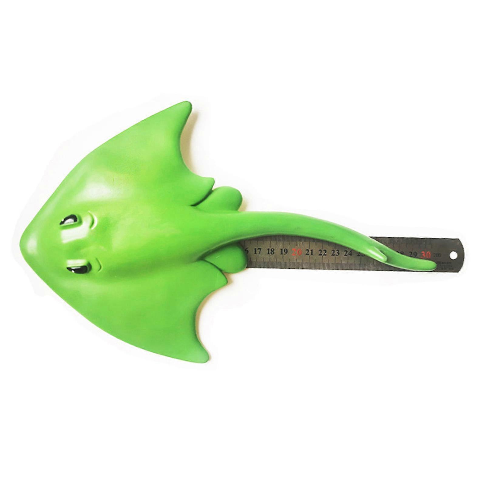 Manta Ray Figurine Toy Simulation Realistic Interactive Bright Color Ocean Sea Marine Animal Model Figure
