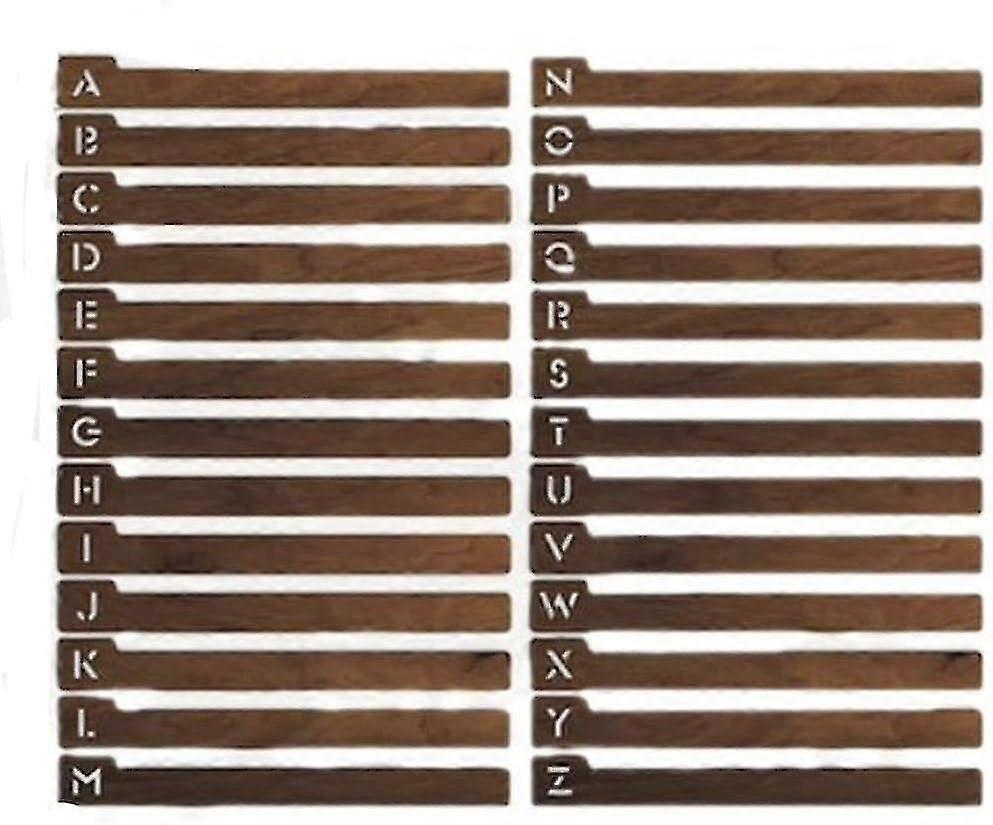 ビニールレコード用仕切り、ビニールレコード用アルファベット仕切り、タブ付きビニールレコード用仕切り、木製レコード仕切り