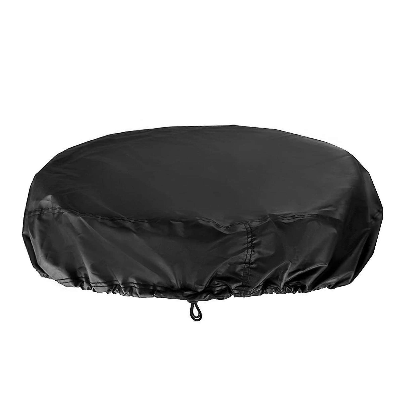 Chemical Barrel Dust Cover with Drawstring Adjustable Circumference Waterproof Scratch-resistant to Keep Leaves And Debris Out Water Collection Bucket