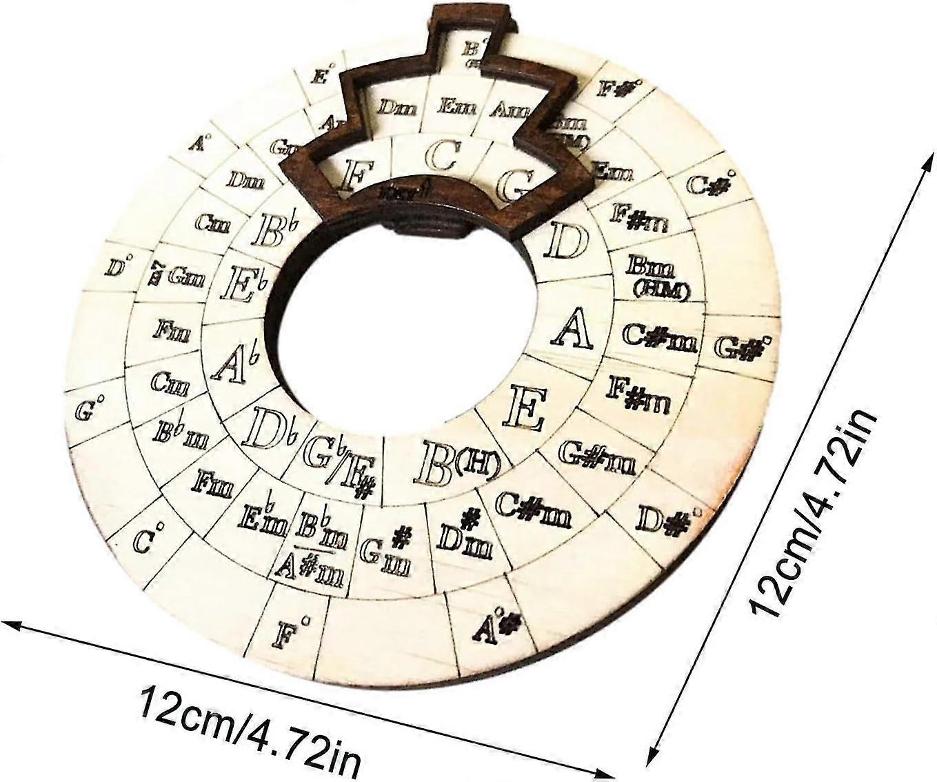 دائرة الأخماس عجلة الغيتار أداة التعلم، أداة لحن خشبي، غيتار وتر الرسم البياني توسيع قدرتك على اللعب، أداة تعليمية موسيقية