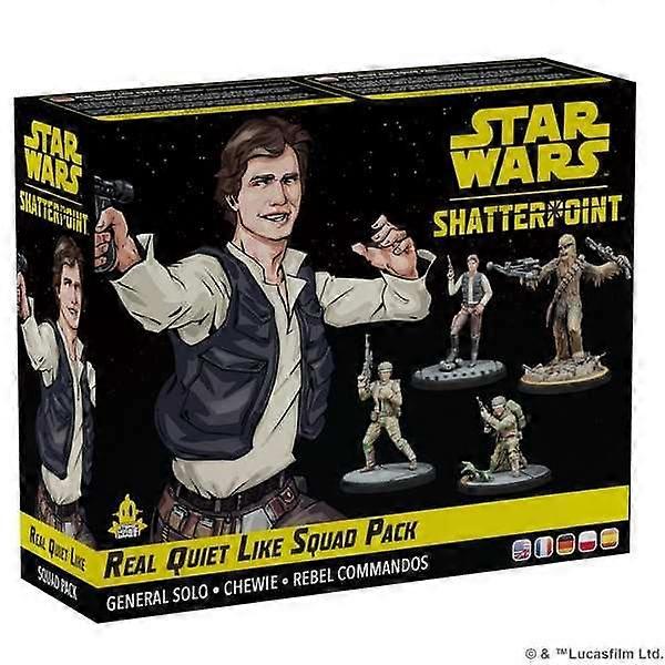Real Quiet LikeHan Solo Endor Squad Pack Star Wars Shatterpoint