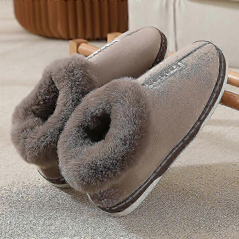 Hjemmesko Mænd Kvinder Hyggeligt Memory Foam Scuff Slippers Slip på varme hussko Indendørs Hzymt0101