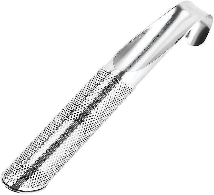 Tea Separator Filter Tea Brewing Tools Stainless Steel Tea Diffuser Tea Leaf Filter (silver) (1pcs)