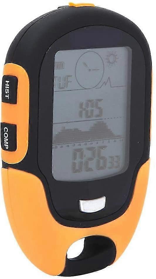 8 In 1 Portable Electronic Compass - Altimeter, Barometer, Thermometer, Weather Forecast, Time