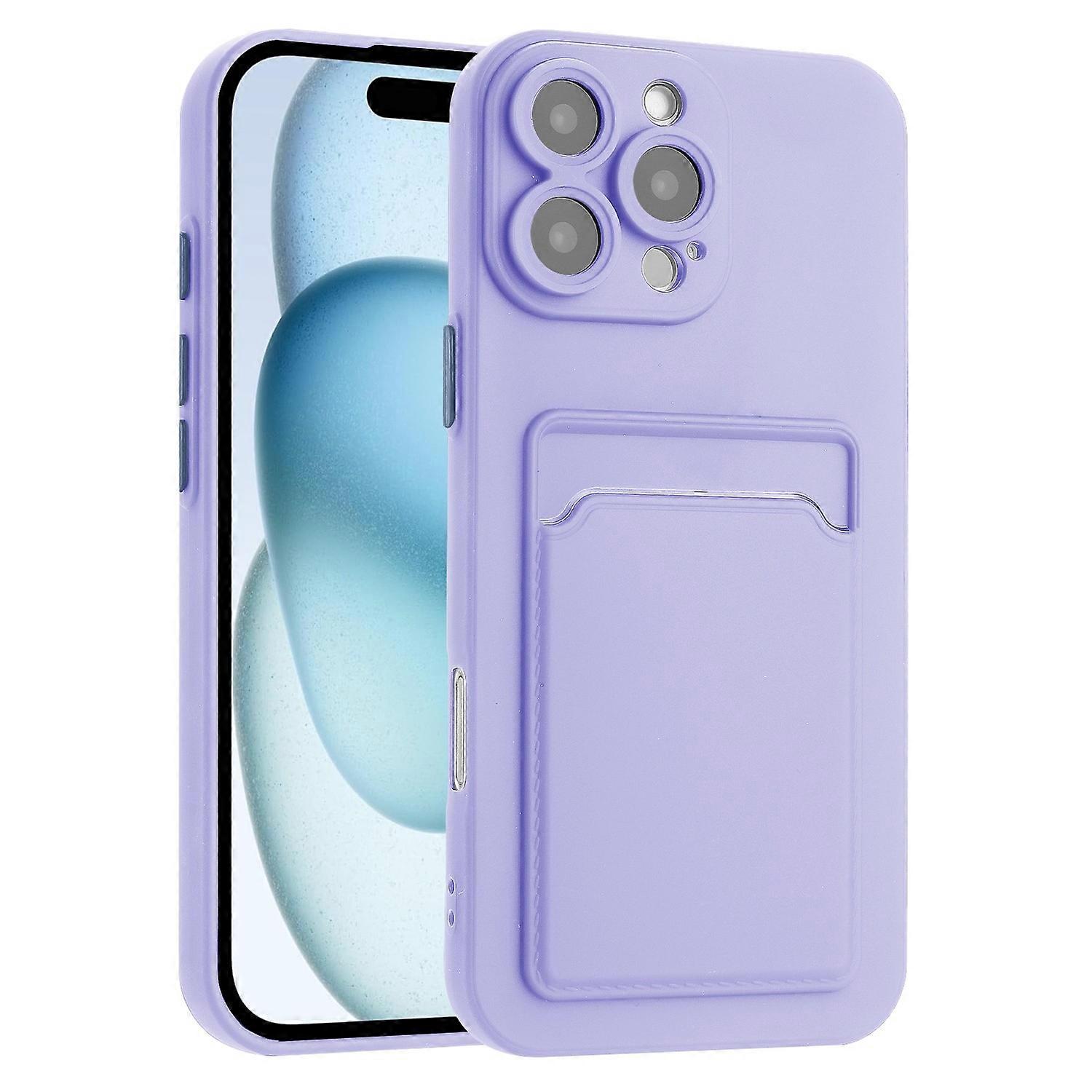 Contrast Color Button TPU Phone Case For iPhone 16 Pro