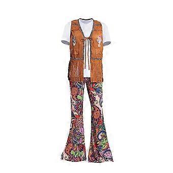 knee length dresses for ladies Groovy Dancer Costume Blue Adult main image 0