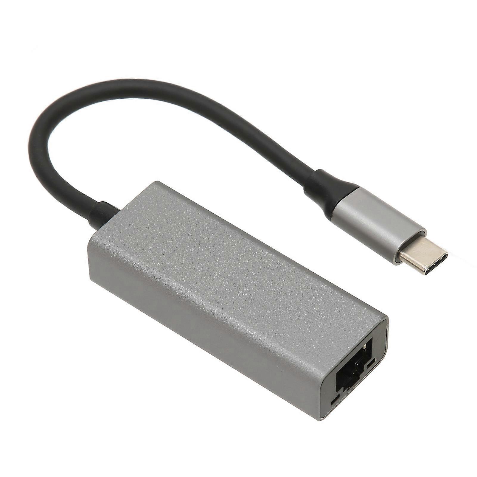 محول USB C إلى Ethernet جيجابت USB C إلى إيثرنت 1000 ميجابت في الثانية محول جيجابت إيثرنت من النوع C