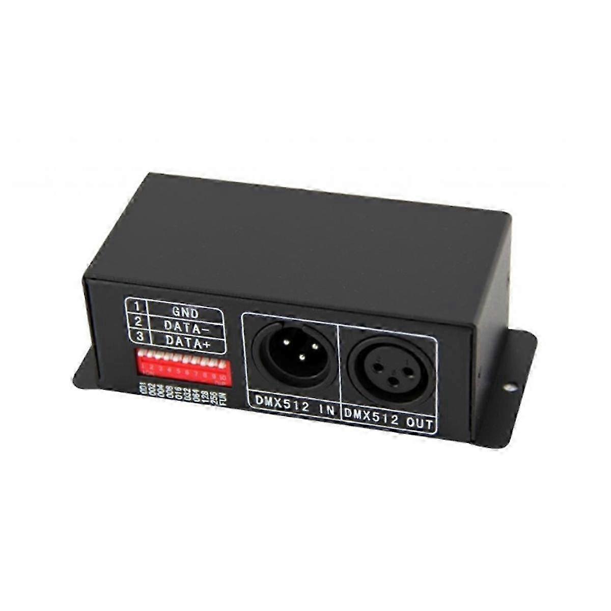 Bc-802-1809 Dmx512 Decoder für Ws2811 Ws2812b Sk6812 Tm1812 Ucs1903 LED-Streifenmodul 5-24V Dmx Decorder Controller