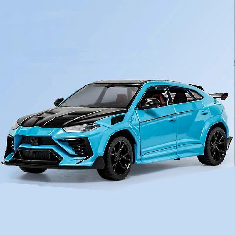 1:24 URUS SUV Alloy urheiluautomalli Diecasts Metal Performance Racing Car Model Simulation Sound Light Collection Lasten lelulahja