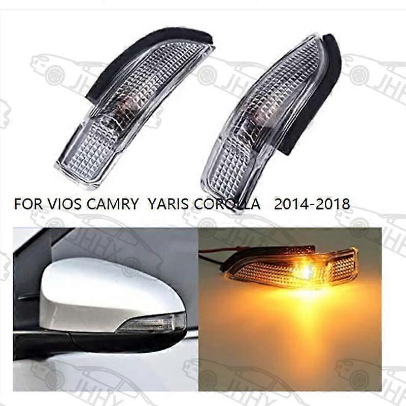 Compatible Vios/Camry/Yaris/Corolla 2014-2018 Rearview Mirror Turn Signal