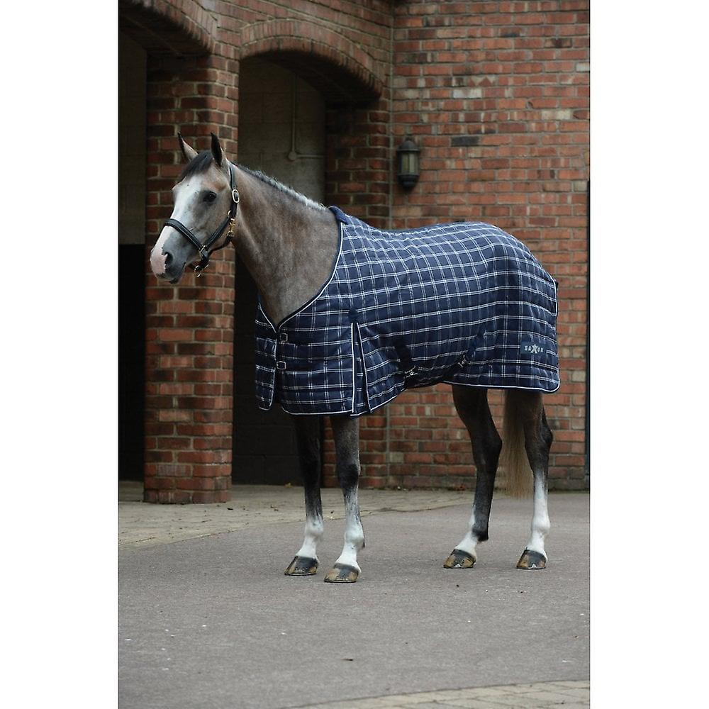 Saxon 1200d Pp Channel Standard Neck Medium - Navy Plaid