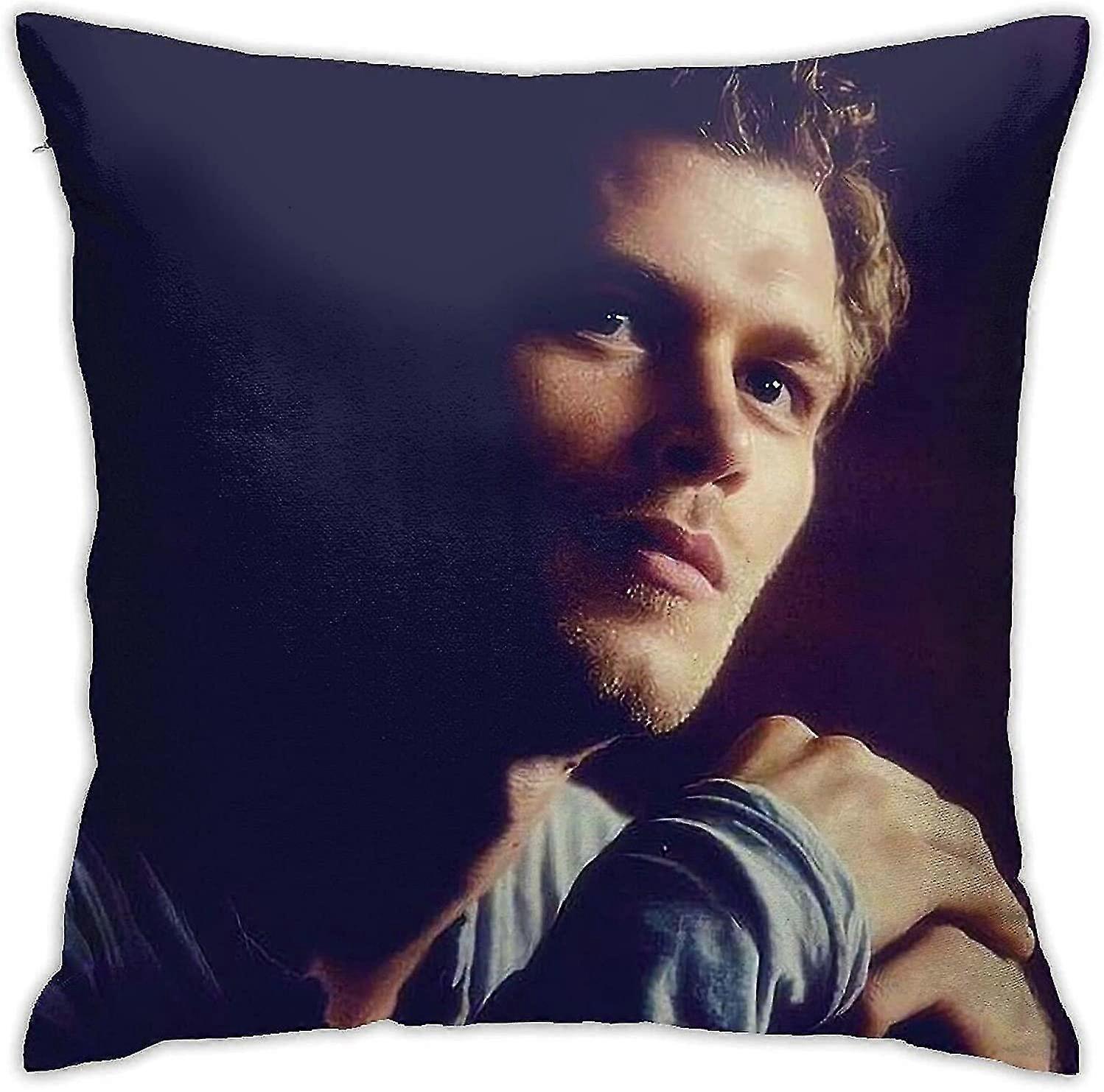 Faroutx Joseph Morgan Pillow Covers Niklaus Mikaelson Fronhas Interior Outdoor 45x45cm (18x18 polegadas)