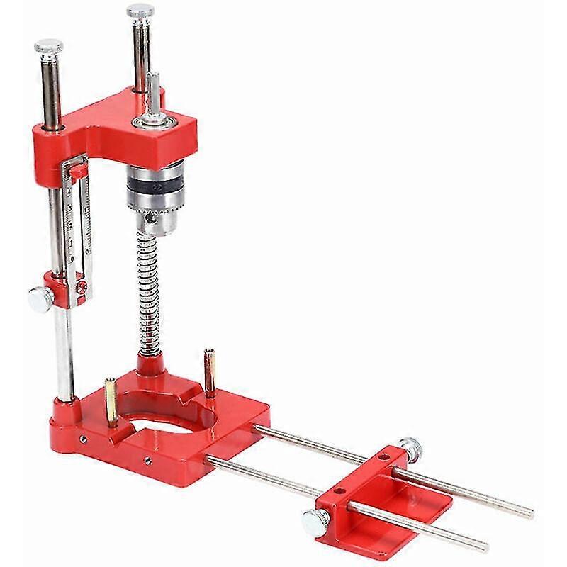 Drill Locator Portable Drill Jig Guide Accurate Punch Locator Steel Woodworking Tool for Carpenter