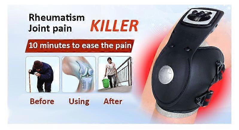 טיפול חימום אינפרא אדום רחוק מעסה פיזי לברך 110V-240V חם מפרקי ברכיים מכסה כרית הגנה עיסוי לשחרר כאבי כף רגל