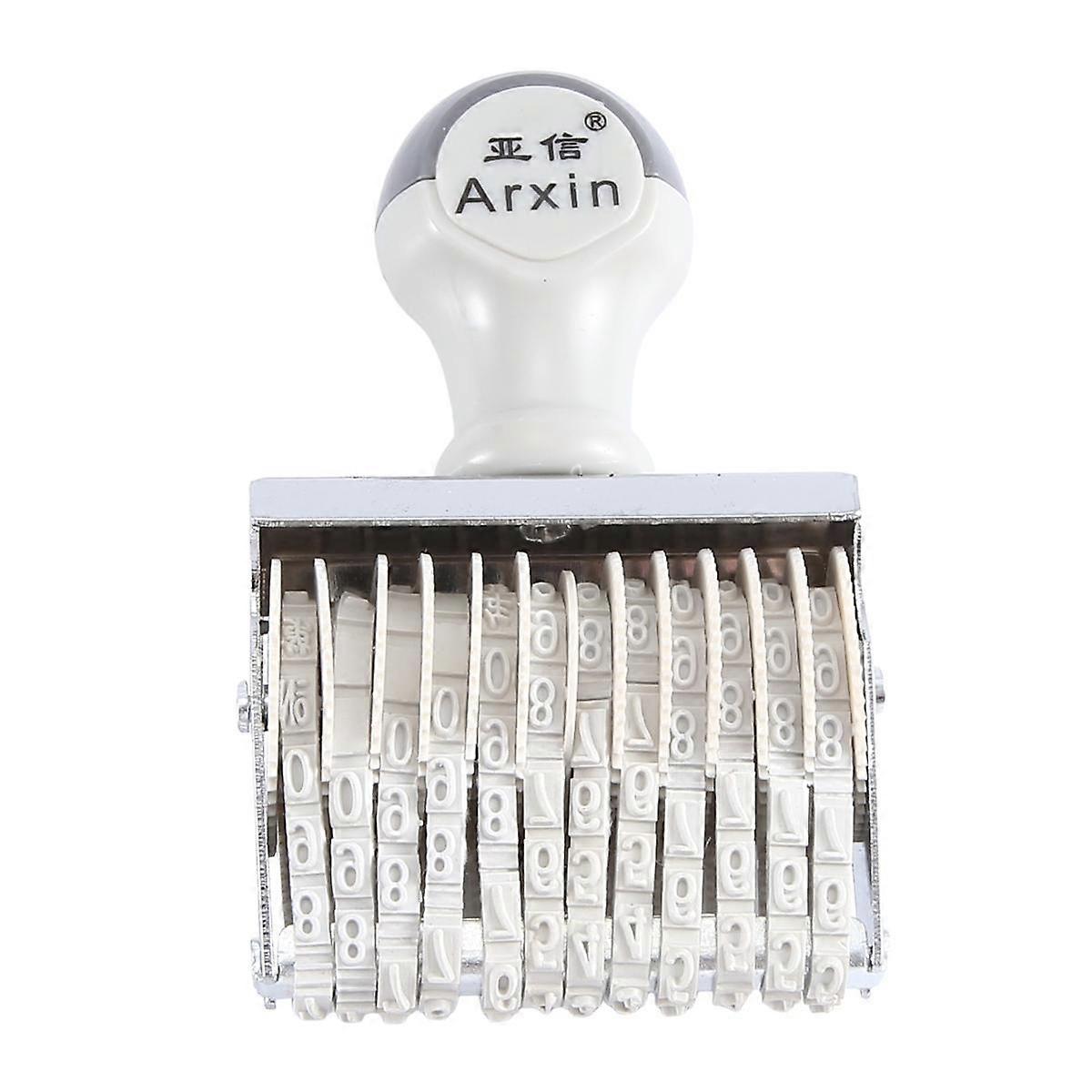 12 Band Self Inking Rubber Stamps Numbering Machine
