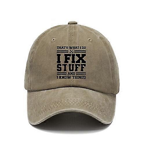 Baseballová čepice Funny Say Hat – nejlepší nabídka roku 2023 – Opravuji věci a vím věci