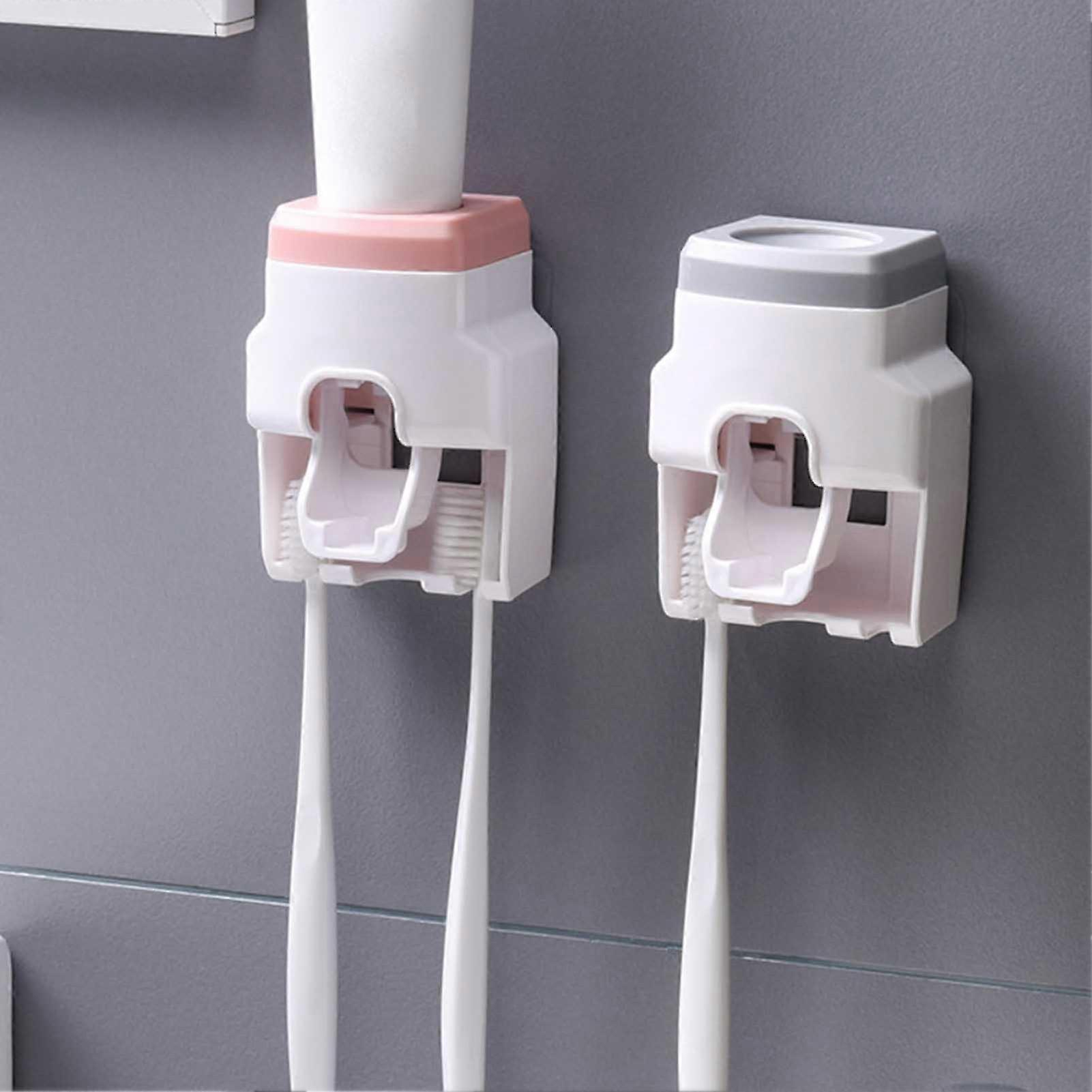 Wall Mount Toothbrush Holder Bathroom Organization And Storage Tools For Dormitory Bathroom