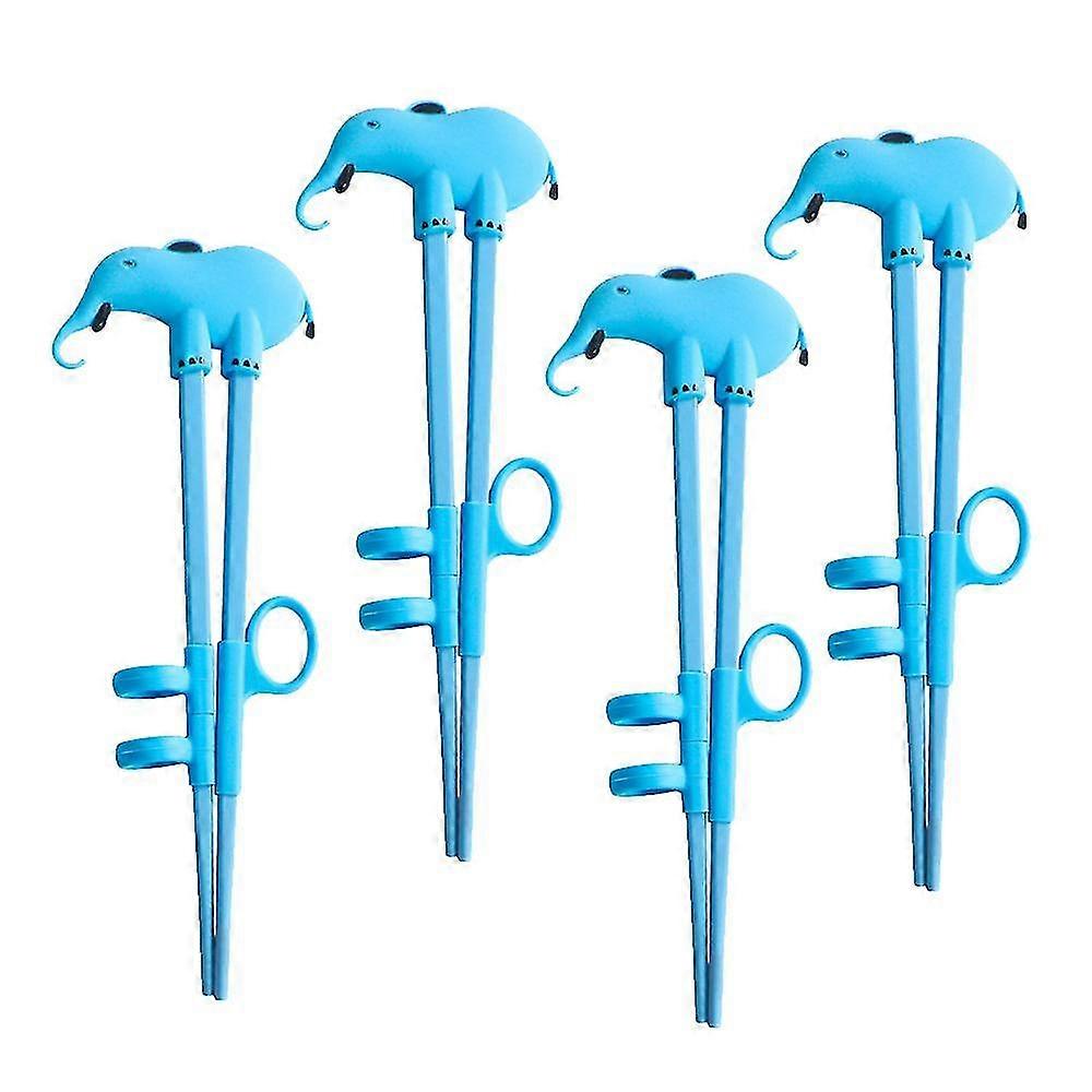 4 Pcs Kid Chopsticks, Learning Chopsticks Helper For Kids, Training Chopsticks With Animals For Beginners