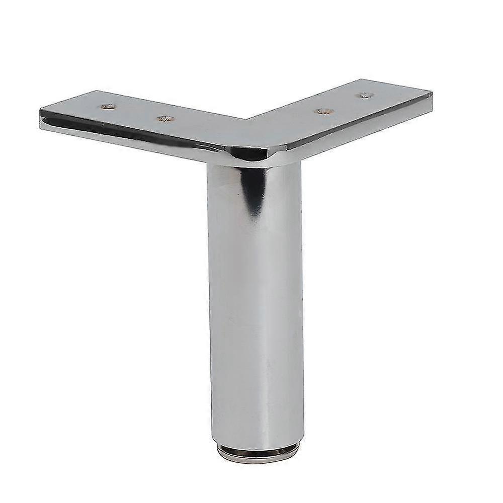 Krom hjørne møbelben 15 cm (1 stk.)