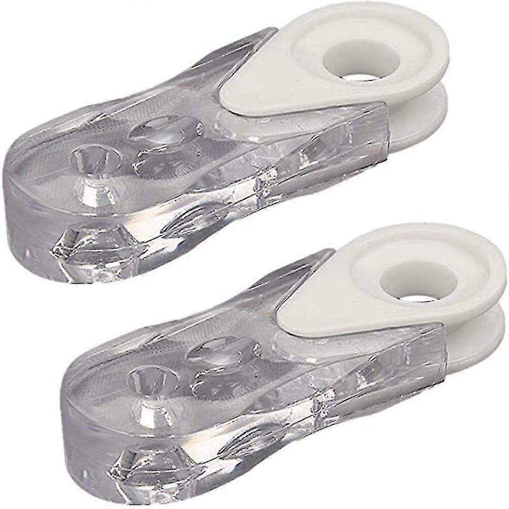 Blinds Accessories Cord Weight Plastic For Vertical,windows,roller Blinds Window Shutter Clear Plastic Safety Handle For Blinds(6pcs) - D