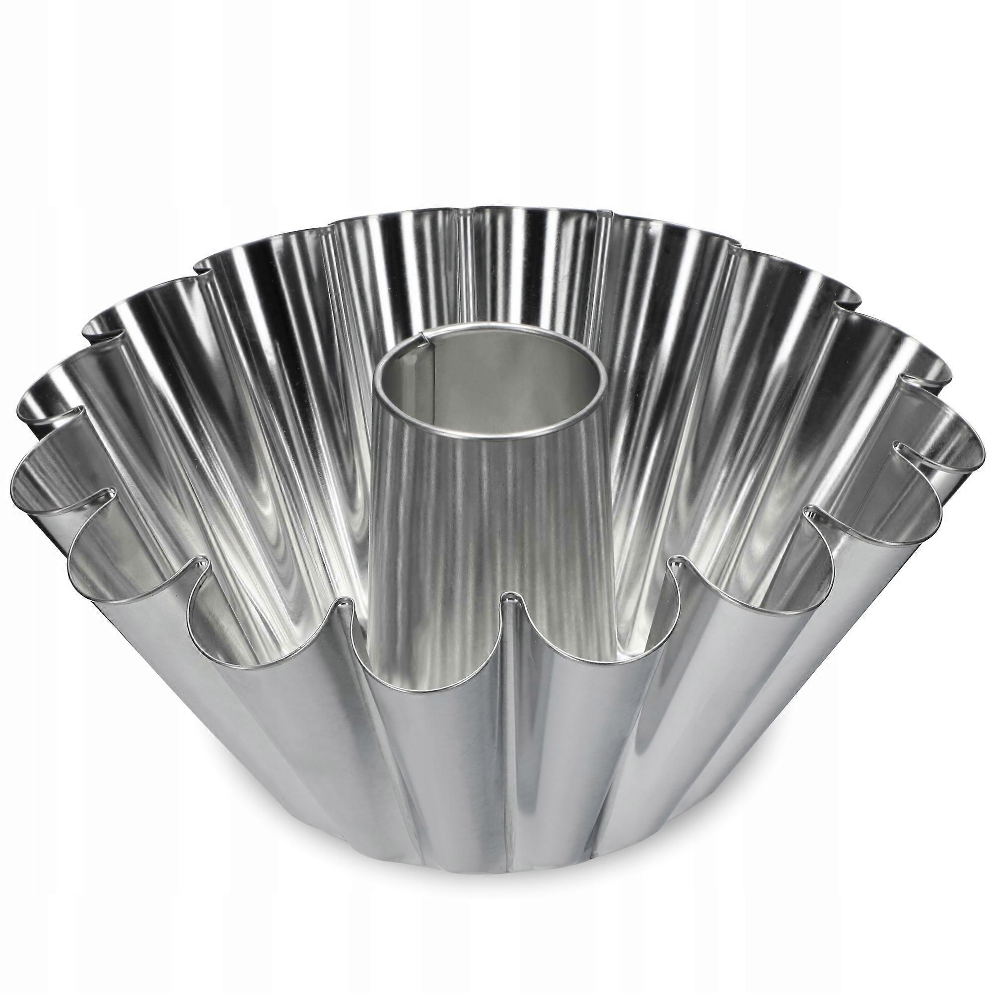 KADAX Gugelhupfform mit Schornsteinhülse Form Backblech 22cm