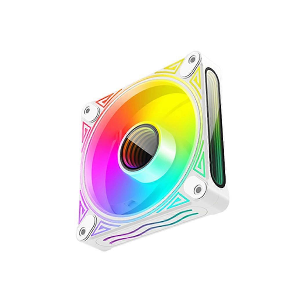 Computer PC Fan Adjustable ARGB Cooling Fan SYNC ARGB Fans 5V DC Adjust Speed