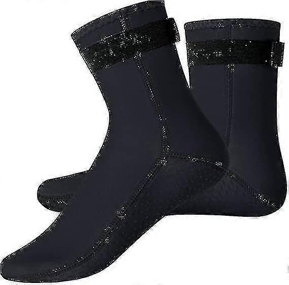Märkäpuvun sukat, 3mm neopreenisukat, liukastumista estävät lämpösukellussukat