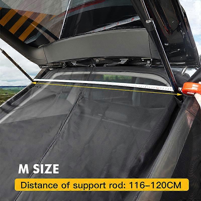 Car Anti-Mosquito Anti-Flying Insects Curtain Trunk Sunshade Cover Mesh Camping UV Protection For SUV MPV Tail Door Mosquito Net