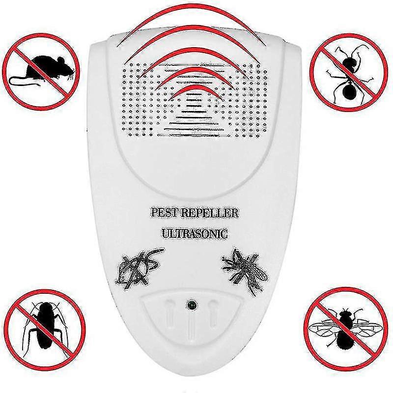 Ultrasonic Bat Repnt Repnt 2 Pack - Repels Bats In 72 Hours
