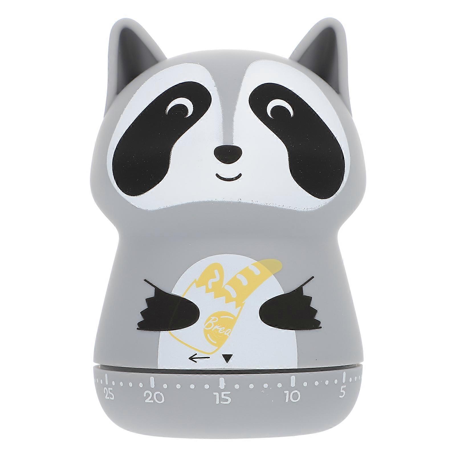 Cartoon Animal-shape Timer Mechanical Baking Timer Portable Time Reminder
