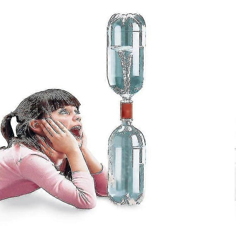 ノベルティトルネードボルテックスボトルウォーターコネクタ科学サイクロンチューブ実験