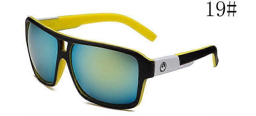 Vintage Sport Sunglasses AdultFashion Driving Square Sunglasses Outdoor Eyeglasses Adult Goggles Eyewear Accessory UV400