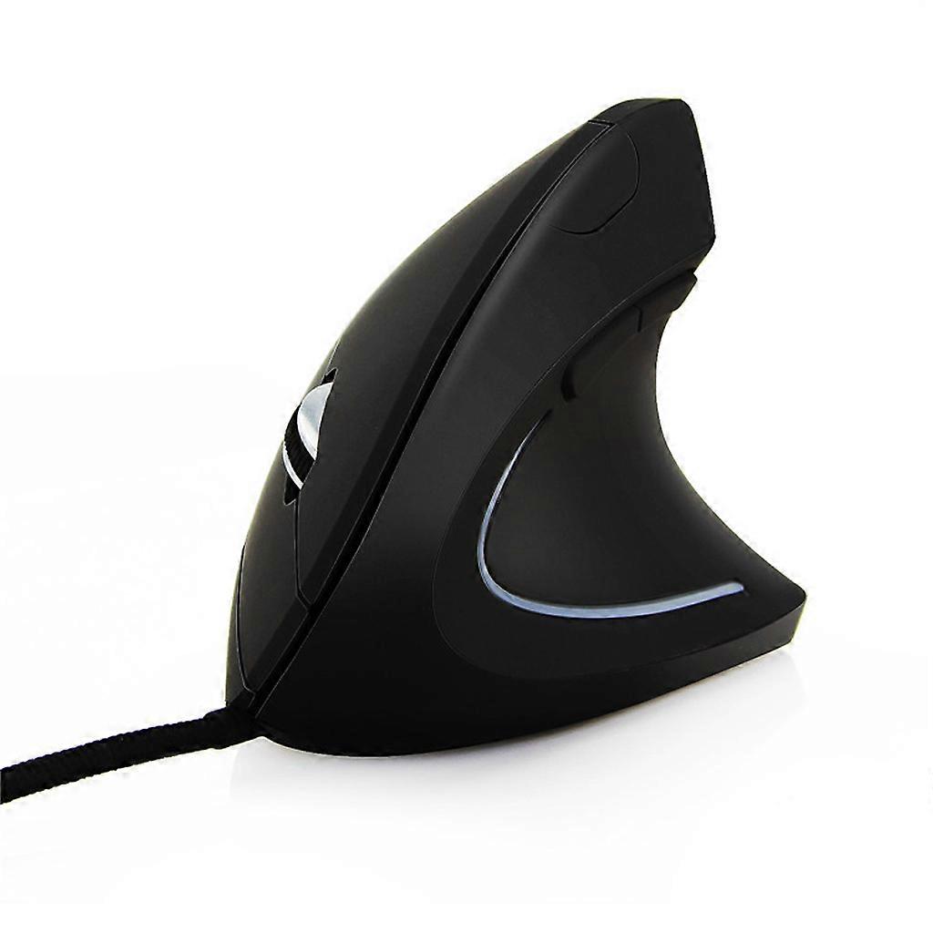 Vertical Ergonomic Mouse Right Hand USB Wired 1600DPI Optical For PC Computer