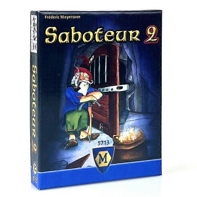 Saboteur Game2 Table Games Funny Board Card Games for Families Party Dwarf Gold Mine Digging Miner Board Game