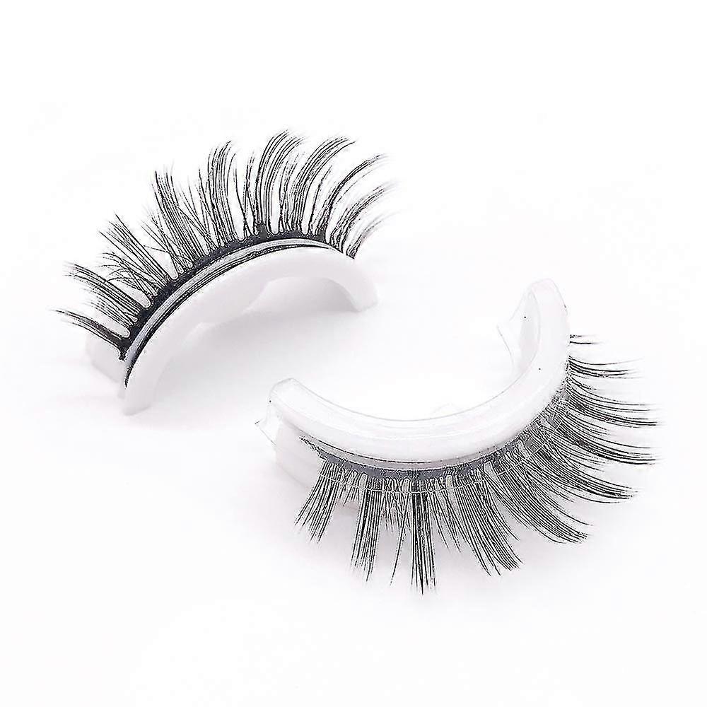 1 Pair Artificial Eyelashes Natural/Long/Thick Self-Adhesive False Eyelashes