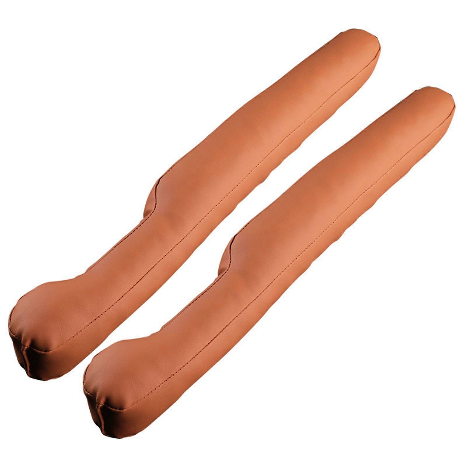 2st Läder Bilstol Gap Filler Universal Fit Organizer Stoppa saker från att falla under ny