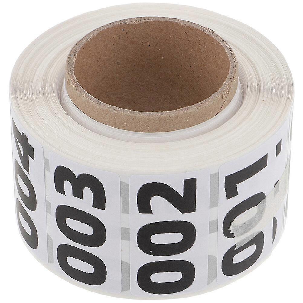 1 Roll Number Stickers Consecutive Number Labels Warehouse Label Stickers