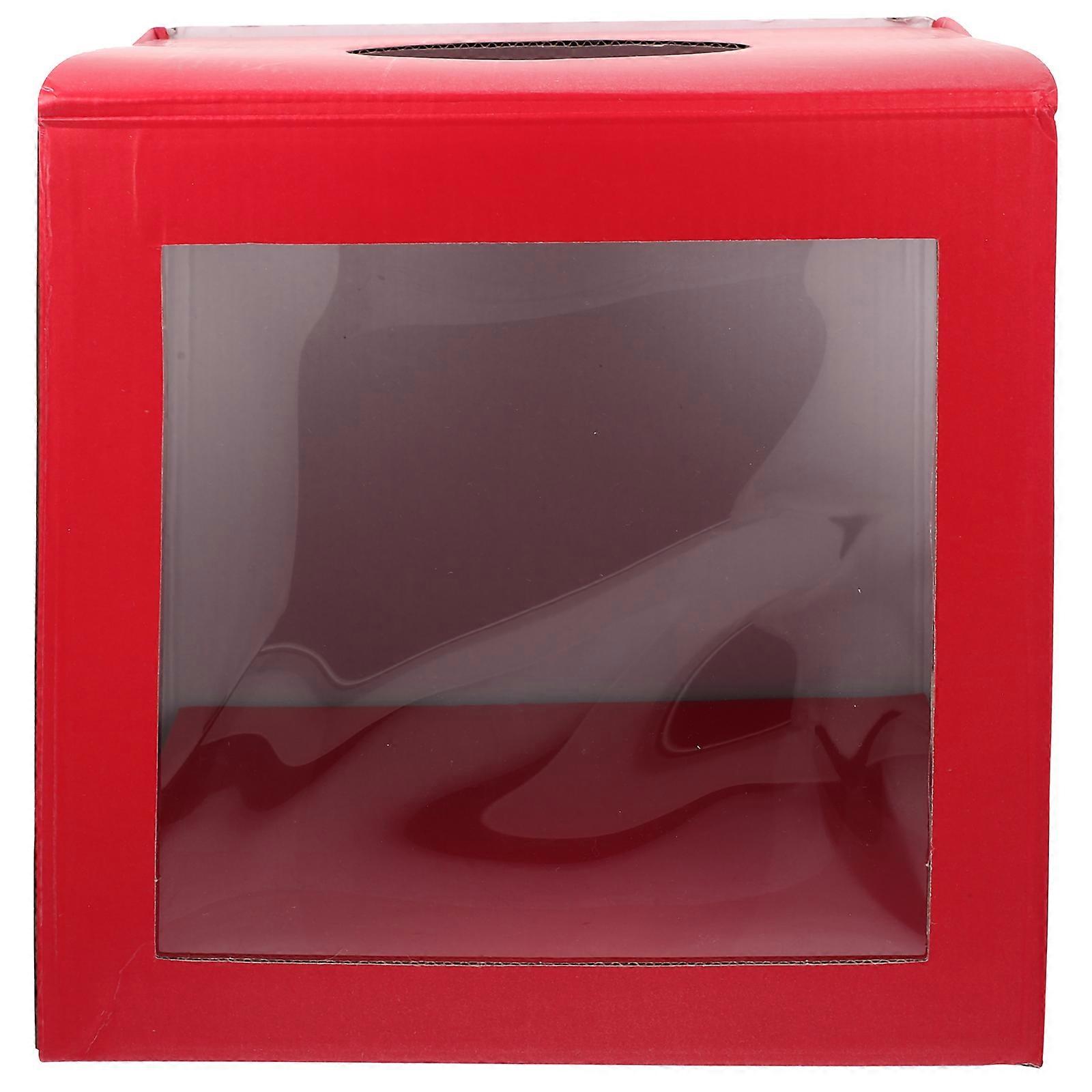 Party Game Ticket Box Square Raffle Ball Game Box Multi-functional Ticket Box Game Supply