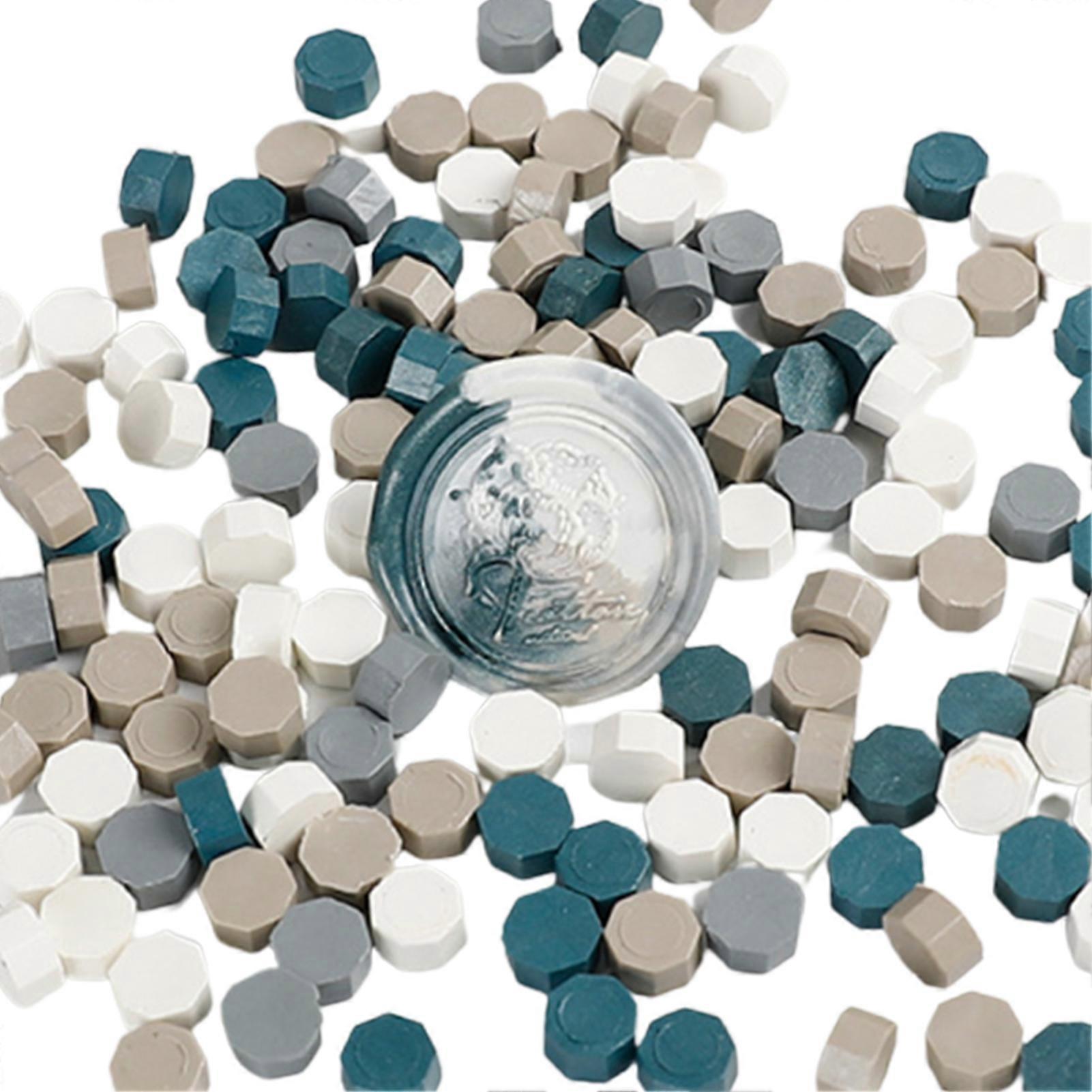 100Pcs/Bag Wax Particles Portable Nice DIY Sealing Multiple Lacquer Wax Blocks for Wedding mengxi