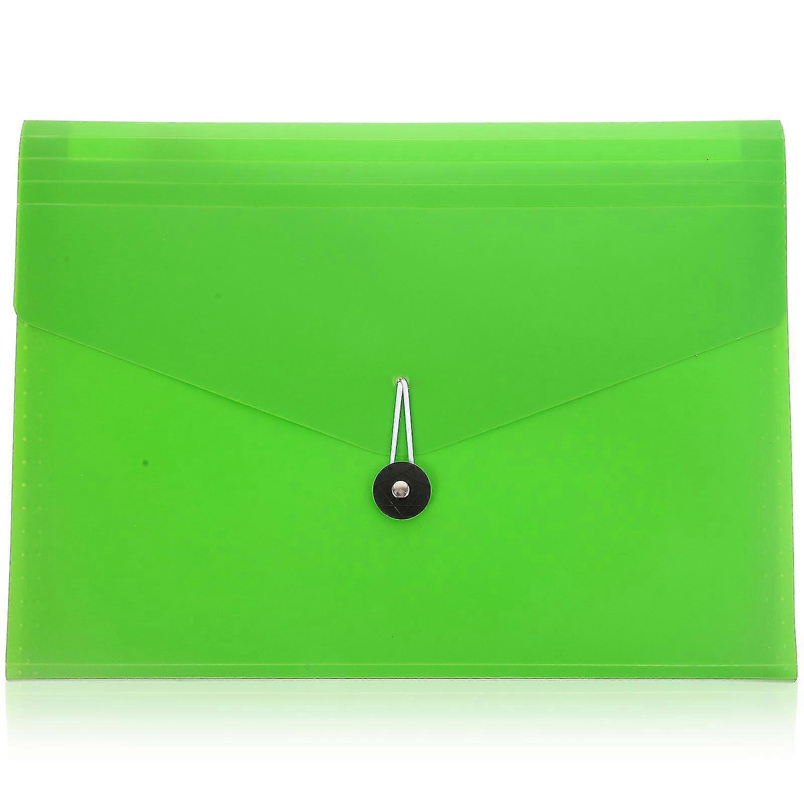 Accordion File Organizer Large Capacity Bill Organizer Office File Folder Multi-pockets Folder