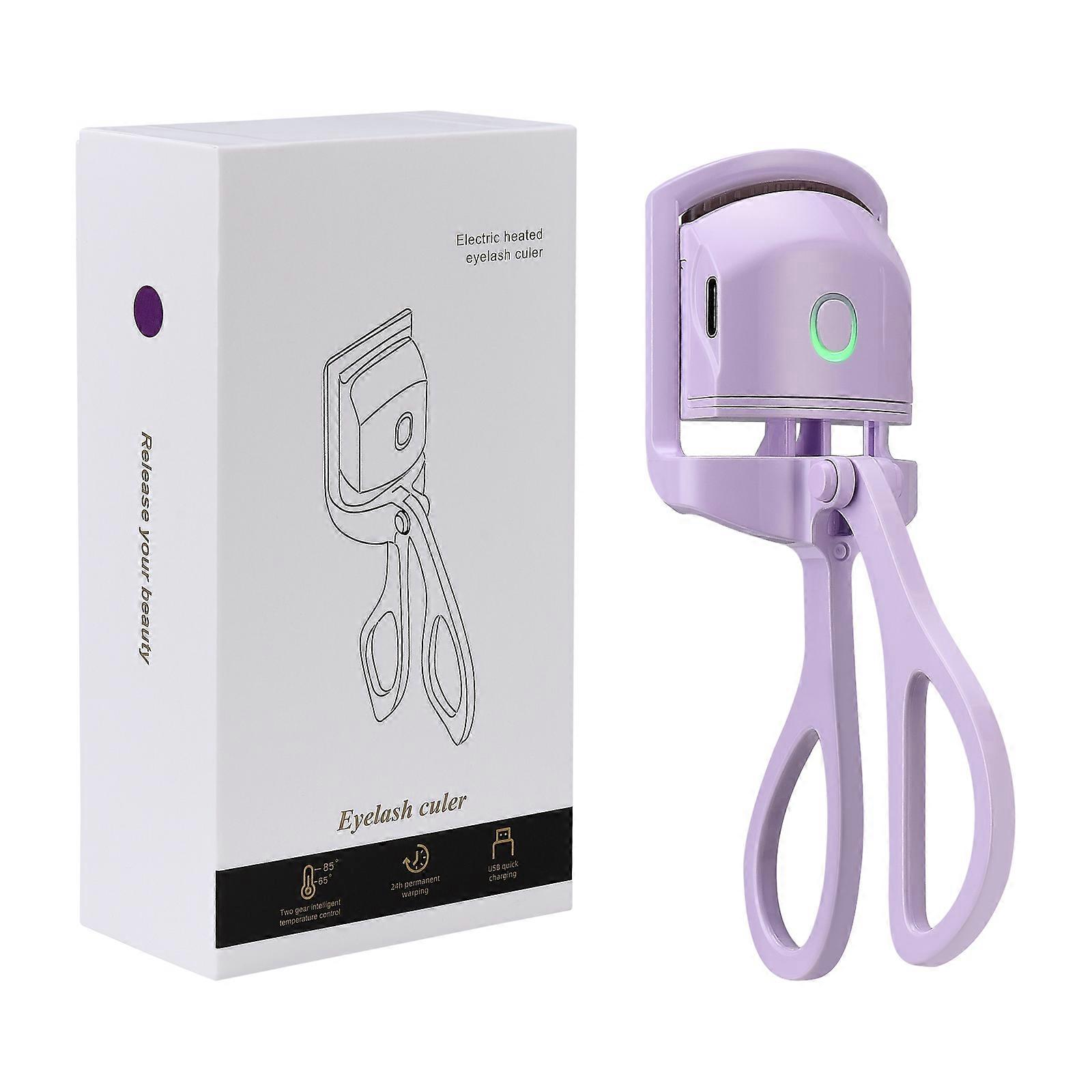 Electric Heated Eyelash Curler 2 Heating Modes Heated Lashes USB Rechargeable  20% OFF