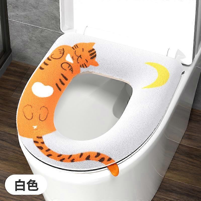 وسادة المرحاض طوال الموسم العالمي غطاء المرحاض وسادة حلقة المنزلية مقعد الشتاء للماء جميل سميكة المرحاض حصيرة