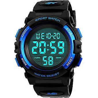 Waterproof Kids Digital Sports Watch with Alarm and Timer, featuring EL Backlight