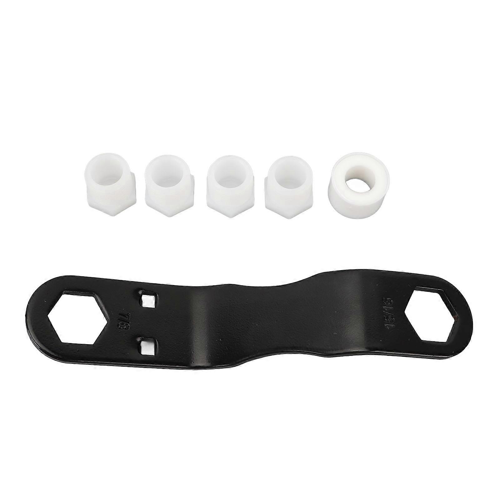 6PCS βούλωμα αποστράγγισης θερμαντήρων νερού RV και βουλώματα αποστράγγισης θερμαντήρων Camper κραμάτων αλουμινίου εξαρτήσεων κλειδιών για το κλειδί 15/16in και 7/8in